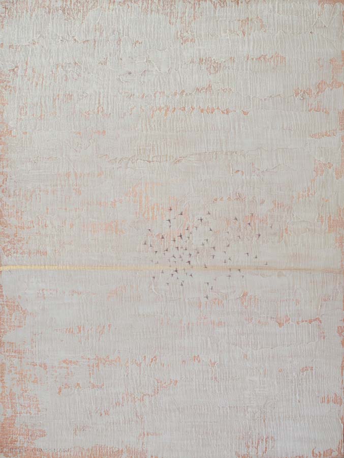 Image of Winter Horizon with Flying Birds by David Grossmann