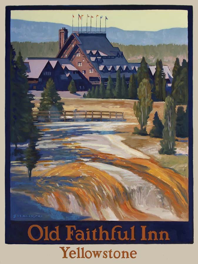 Image of Old Faithful Inn by Dennis Ziemienski