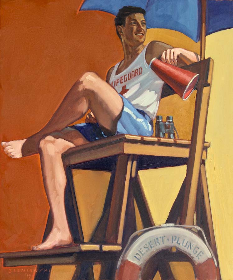 Image of The Lifeguard by Dennis Ziemienski