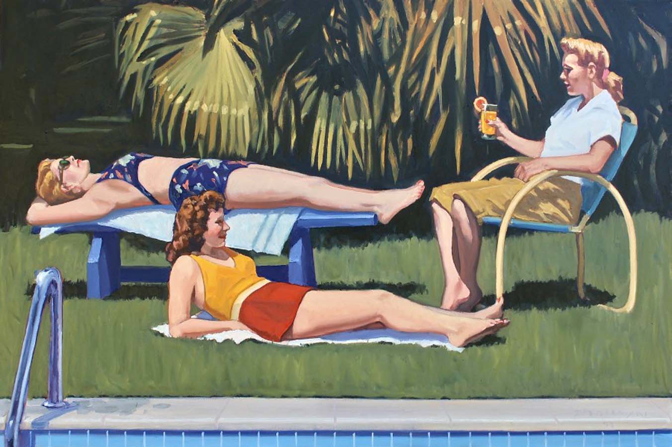 Image of The Sunbathers by Dennis Ziemienski