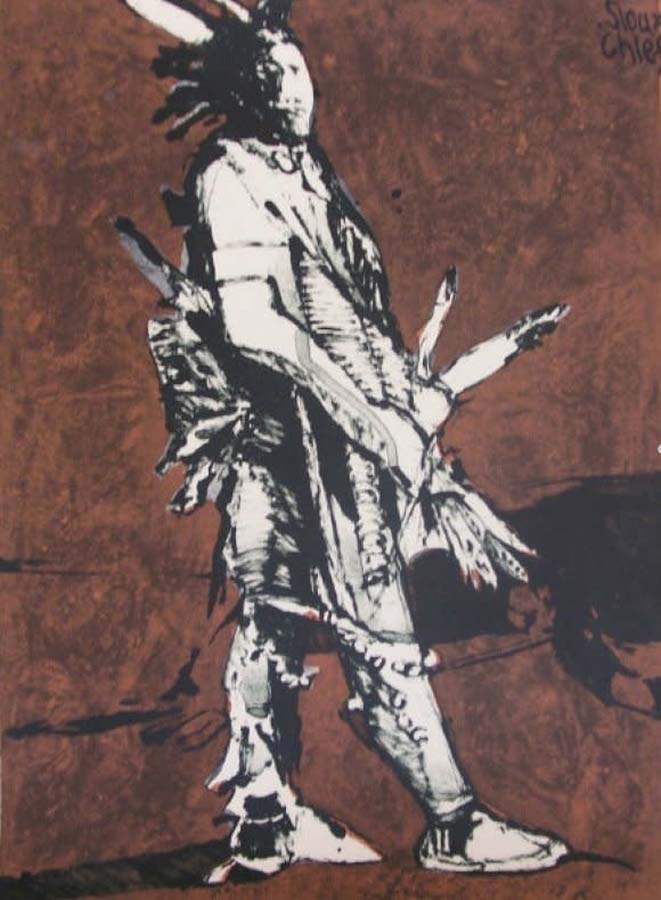 Image of Sioux Chief #79/150 by Fritz Scholder