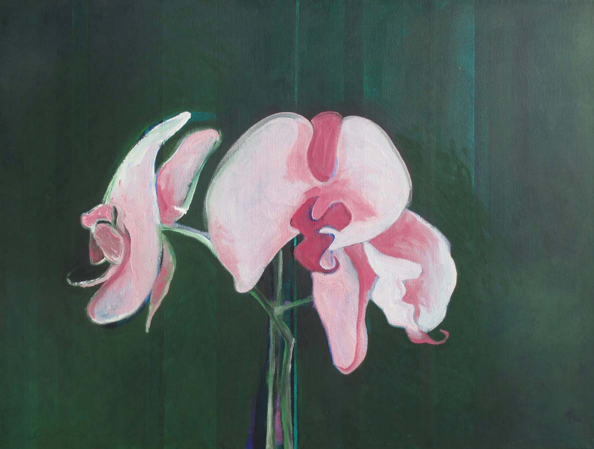 Image of Three Orchids, 2002 by Fritz Scholder