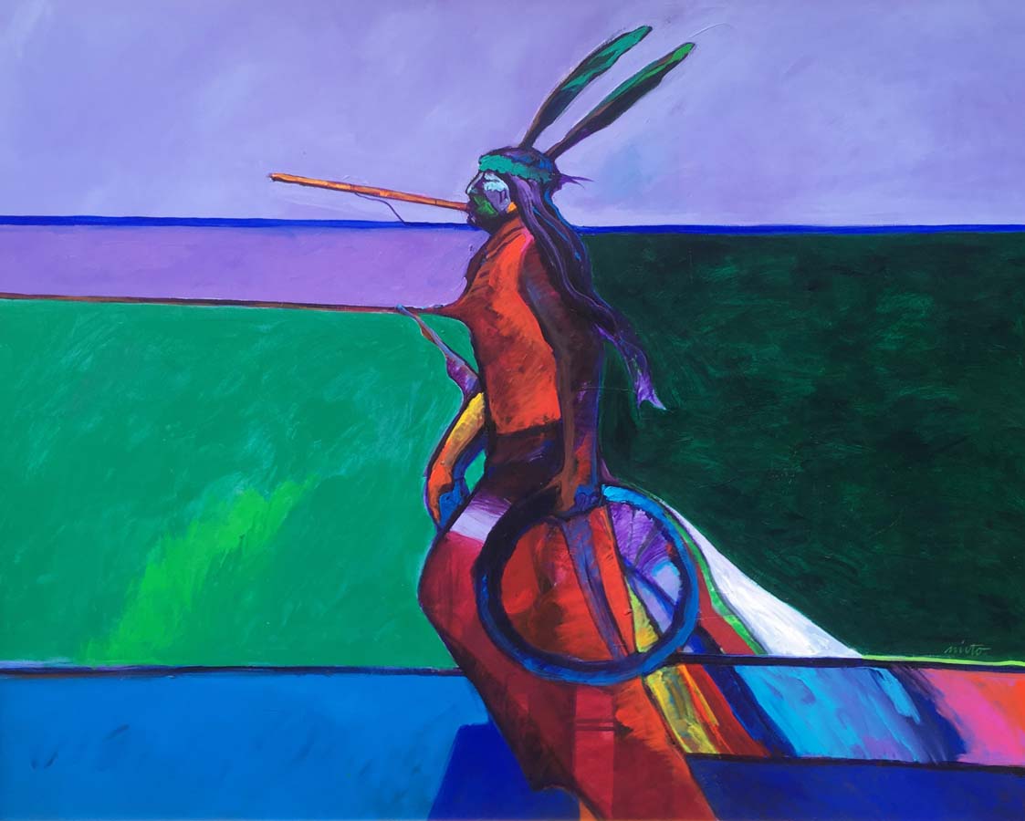 Image of Sioux Sun Dancer by John Nieto