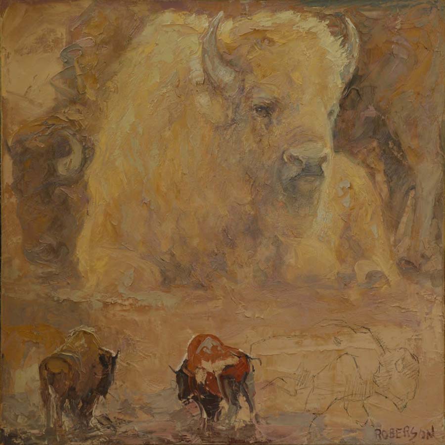 Image of For The White Bison by Mary Roberson