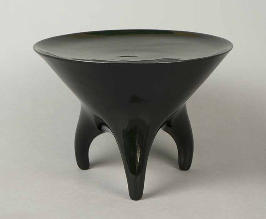 Image of Black Claw Foot Bowl   by Eric Boos