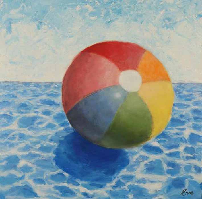 Image of Big Sky Beach Ball   by Eve Plumb