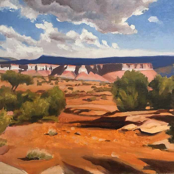 Image of Red Earth and Mesas by Gary Ernest Smith