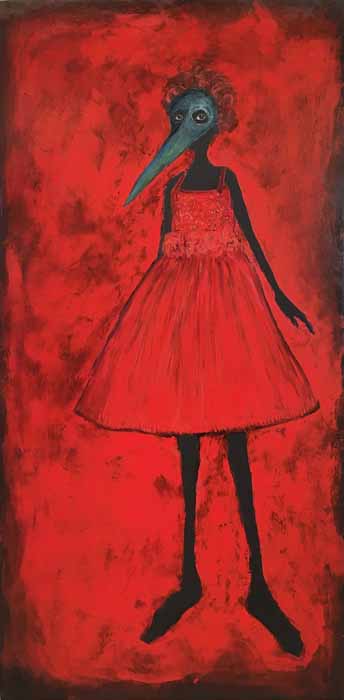 Image of Girl in the Red Dress by Holly Wilson