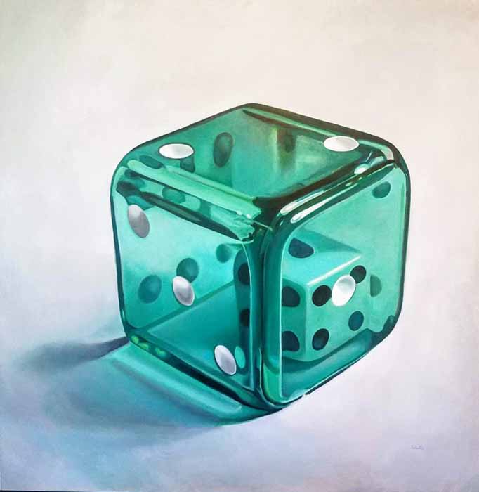 Image of Emerald City Dice by John Schieffer