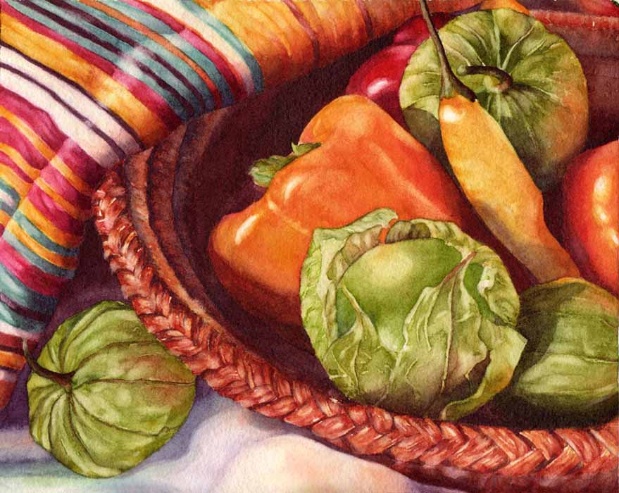 Image of Late Summer Salsa with Tomatillos by Kathrine Lemke Waste