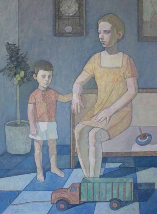 Image of Madre e figlio (Mother and son) by Luigi Gatti