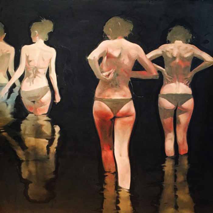 Image of Moon Swimming by Michael Carson