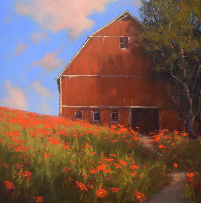 Image of Barn in Summer by Romona Youngquist