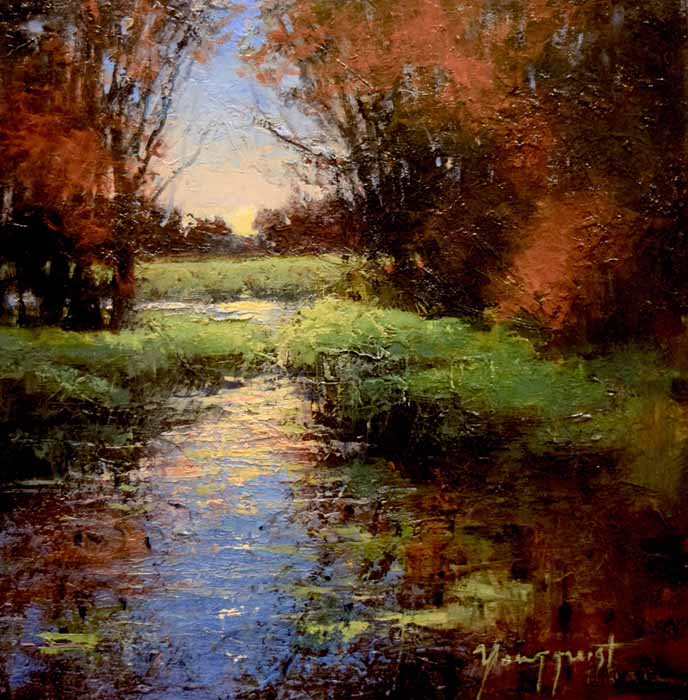 Image of Creek Study by Romona Youngquist