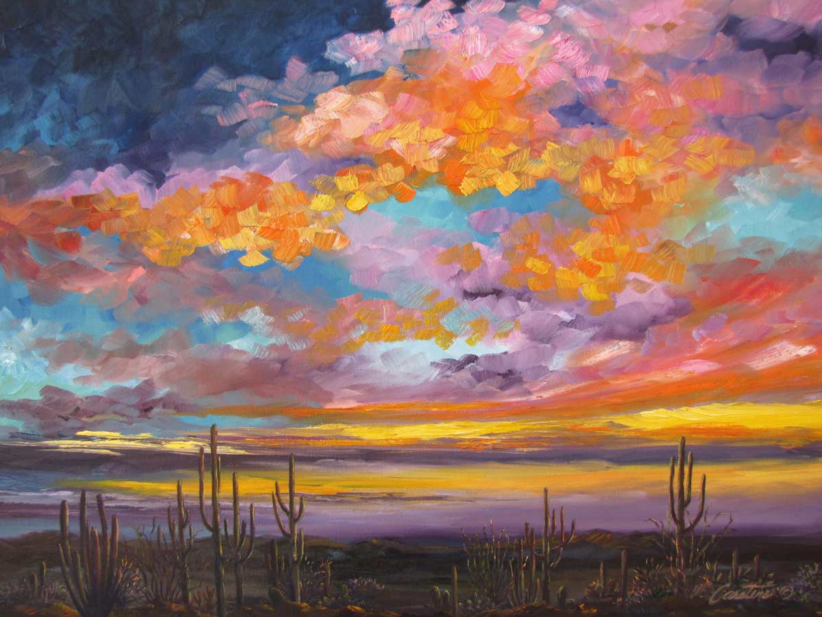 Image of Desert Twilight by Cyndy Carstens