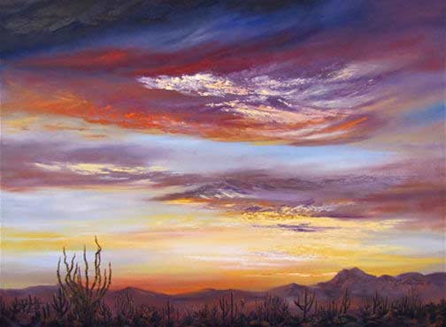 Image of Sunset Desert Dreams by Cyndy Carstens