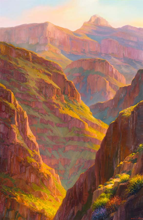 Image of Bright Angel Trail by Charles Pabst