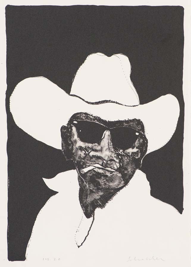 Image of Cowboy Indian (Second State) by Fritz Scholder