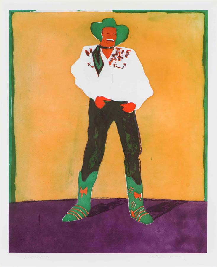 Image of Hollywood Cowboy in Roma by Fritz Scholder