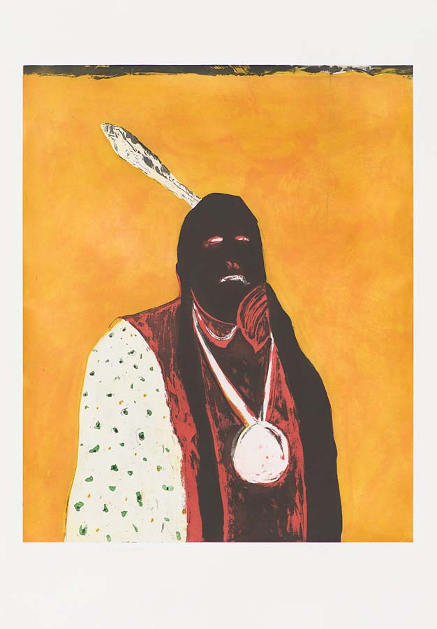 Image of Indian Portrait in Roma by Fritz Scholder