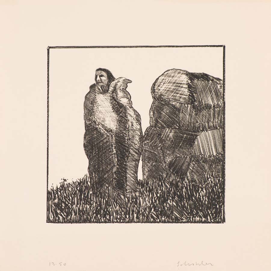 Image of Noble Indian After Dixon (State I) by Fritz Scholder