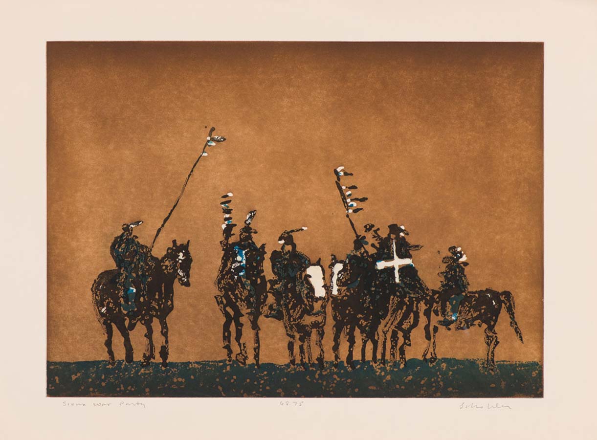 Image of Sioux War Party by Fritz Scholder