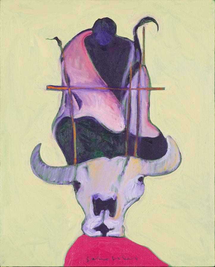 Image of Study: White Buffalo by Fritz Scholder