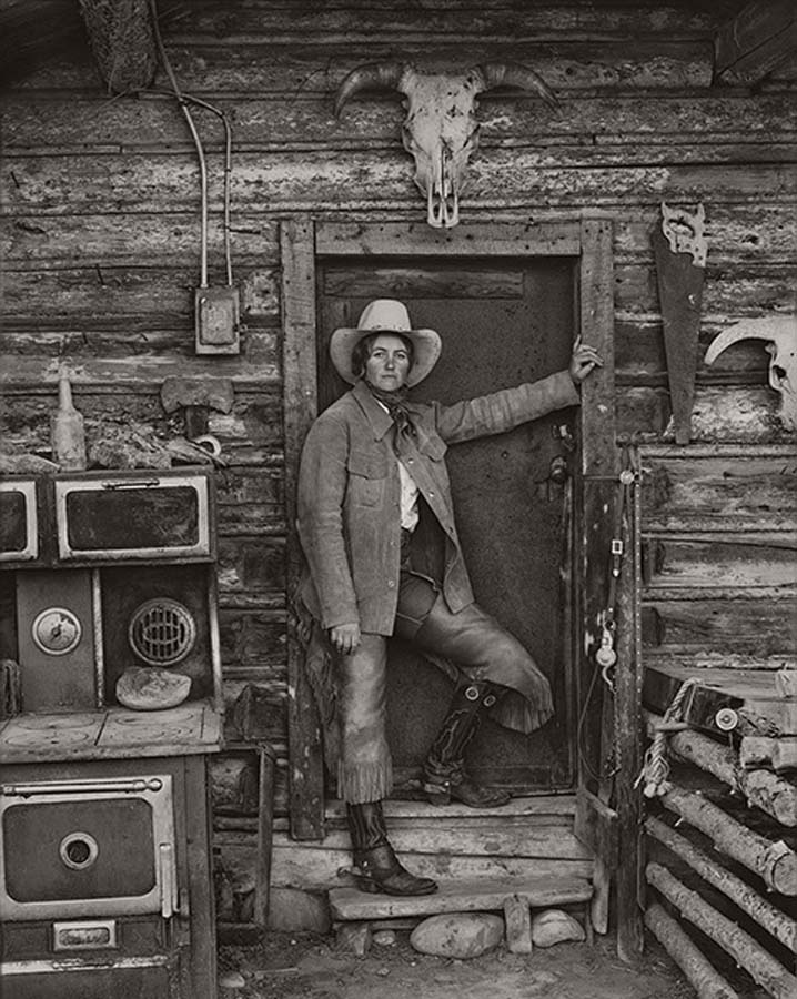 Image of Julie Hagen, Wagstaff Land & Cattle Co, Wyoming by Jay Dusard