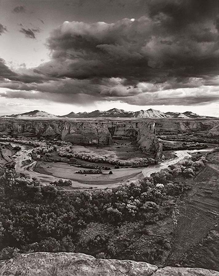 Image of Weaver Mountains from Canyon de Chelly, Arizona by Jay Dusard