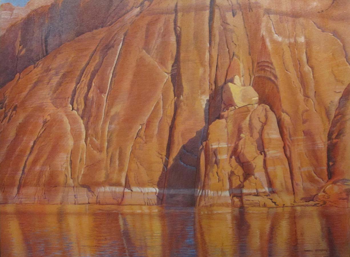 Image of Fallen Buttress (Lake Powell) by Merrill Mahaffey