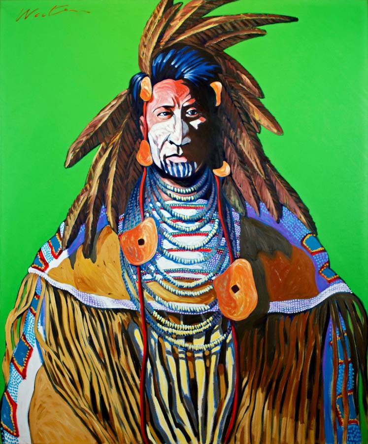 Image of Chief with Shells by Walt Wooten