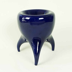 Image of Cobalt Blue Tripod Bowl   by Eric Boos