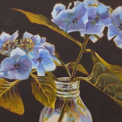 Image of Blue Hydrangeas by Kathrine Lemke Waste