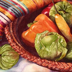 Image of Late Summer Salsa with Tomatillos by Kathrine Lemke Waste