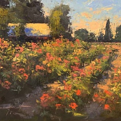 Image of Dahlia Garden by Romona Youngquist