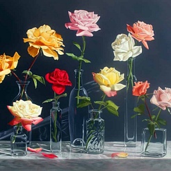 Image of Late Summer Roses by Jane Jones