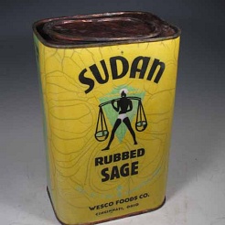 Image of Sudan Sage Tin by Karen Shapiro