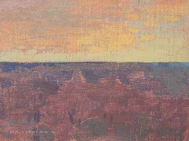 Image of First Colors of Sunrise, Grand Canyon by David Grossmann