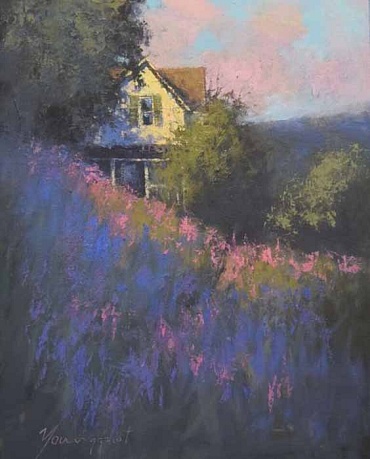 Image of Hills of Lavender by Romona Youngquist