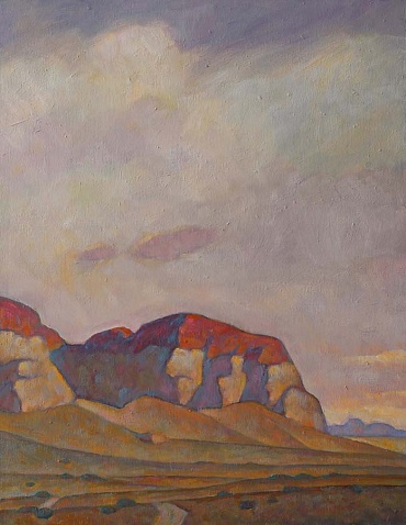 Image of Red Topped Buttes by Howard Post