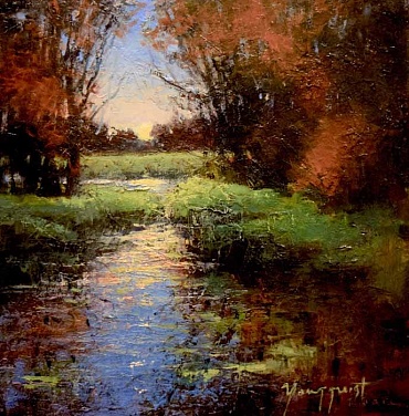 Image of Creek Study by Romona Youngquist