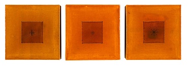 Image of Yellow Icon I (triptych) by Quim Bove