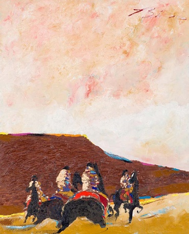 Image of Red Stone Riders by Earl Biss