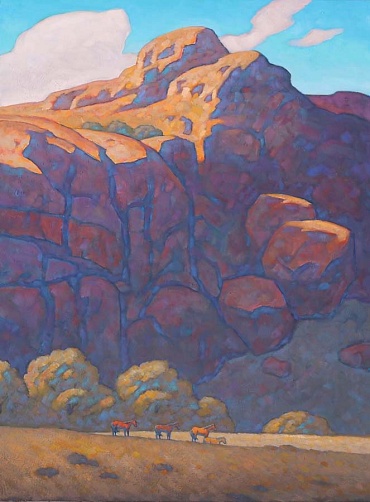 Image of Four in the Canyon by Howard Post