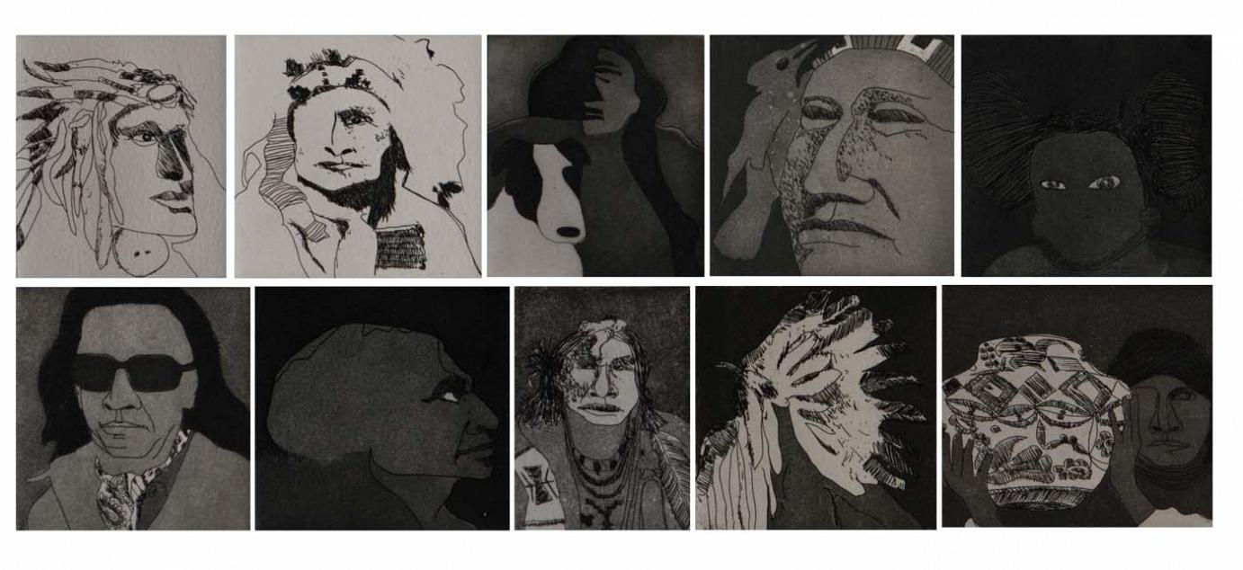 Image of Ten Indians Suite by Fritz Scholder