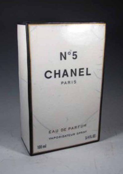 Chanel No. 5 box by Karen Shapiro