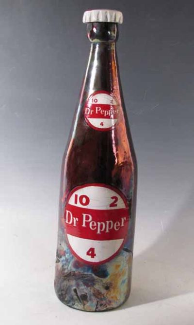 Dr Pepper Bottle by Karen Shapiro