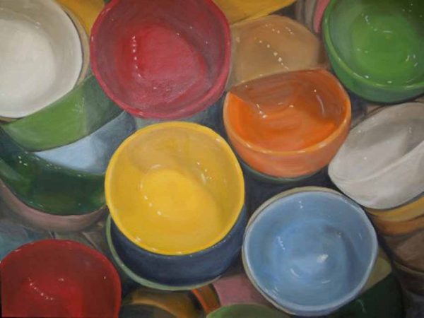 Fishs Eddy Bowls Yellow Jewel   by Eve Plumb