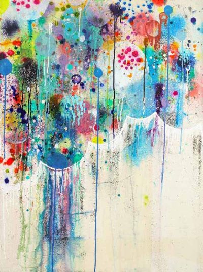 Gumball Cloudscape One by Liz Tran
