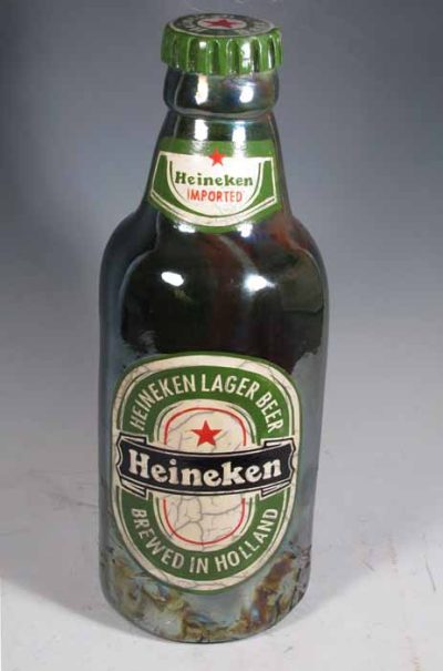 Heineken Beer Bottle by Karen Shapiro